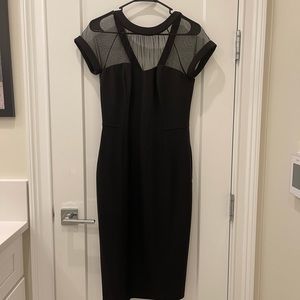 Maggy London black cocktail dress